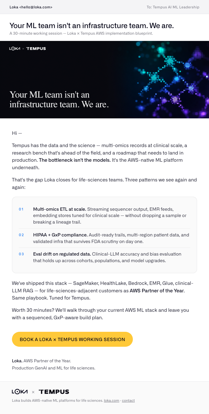 Email 1